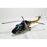 Handbuilt Plastic Impressive Aircraft Model comprising Military Helicopter.