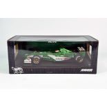 Hot Wheels 1/18 diecast issue comprising Jaguar F1 Car. NM to M in Box.