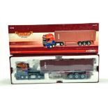 Corgi 1/50 Diecast Truck Issue Comprising No. CC13240 DAF XF Contrainer Trailer in livery of Peter