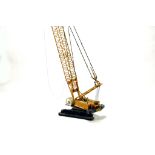 Liebherr 1/50 Crawler Crane diecast model. Assembled and in need of some attention hence G. Box