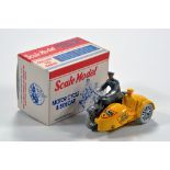 Matchbox The Perfect Toy (MICA Reissue) Scale Model Motorcycle and Sidecar Acme Couriers. E to NM in