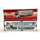Corgi 1/50 Diecast Truck Issue Comprising No. CC13823 Mercedes Actros Container in livery of Pulleyn