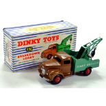 Dinky No. 430 Commer Breakdown Lorry Dinky Service with dark brown cab and chassis. Generally E in