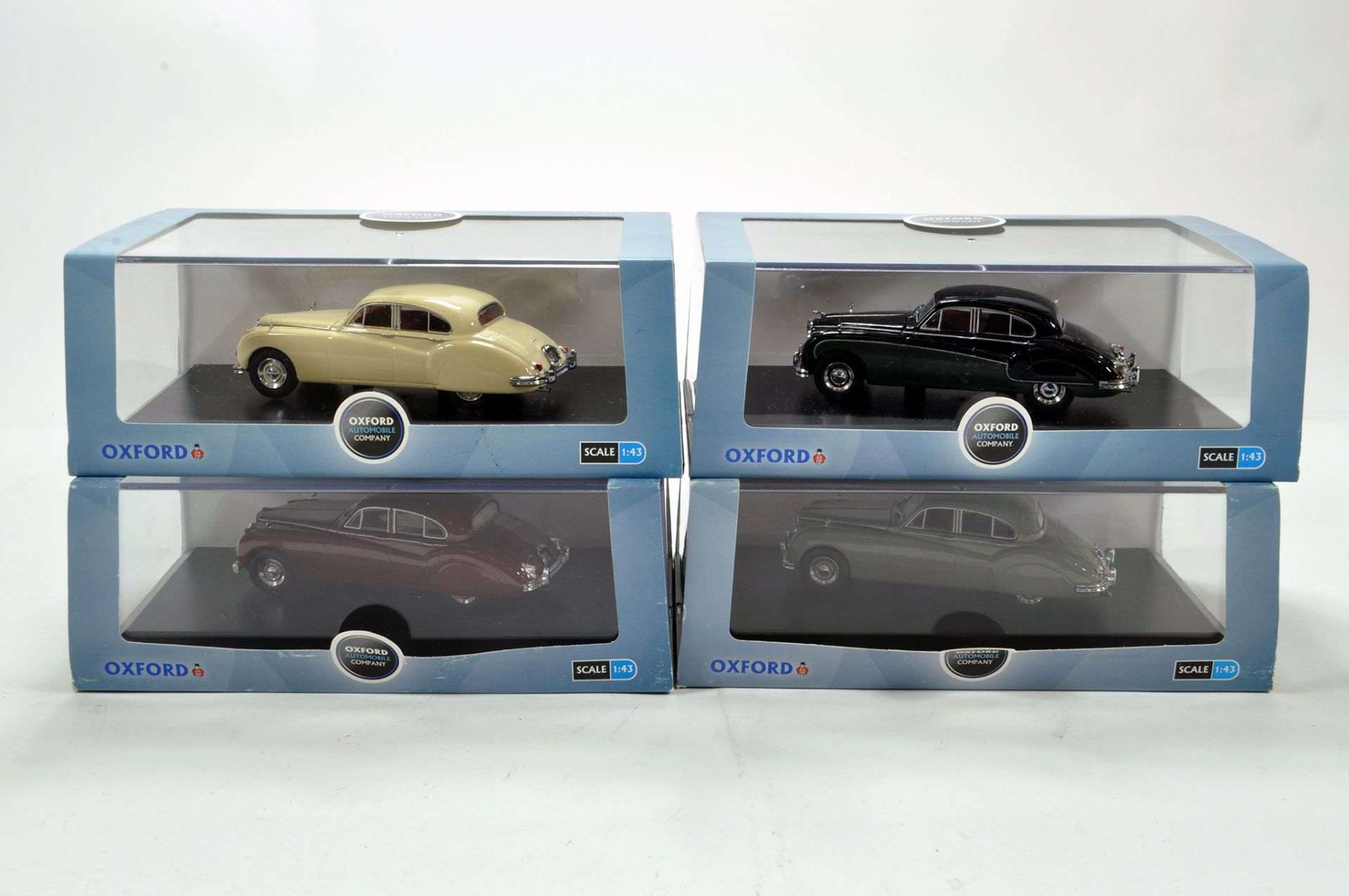 Oxford Diecast 1/43 Group of Diecast Classic Cars. Various issues. NM in Boxes. (4)