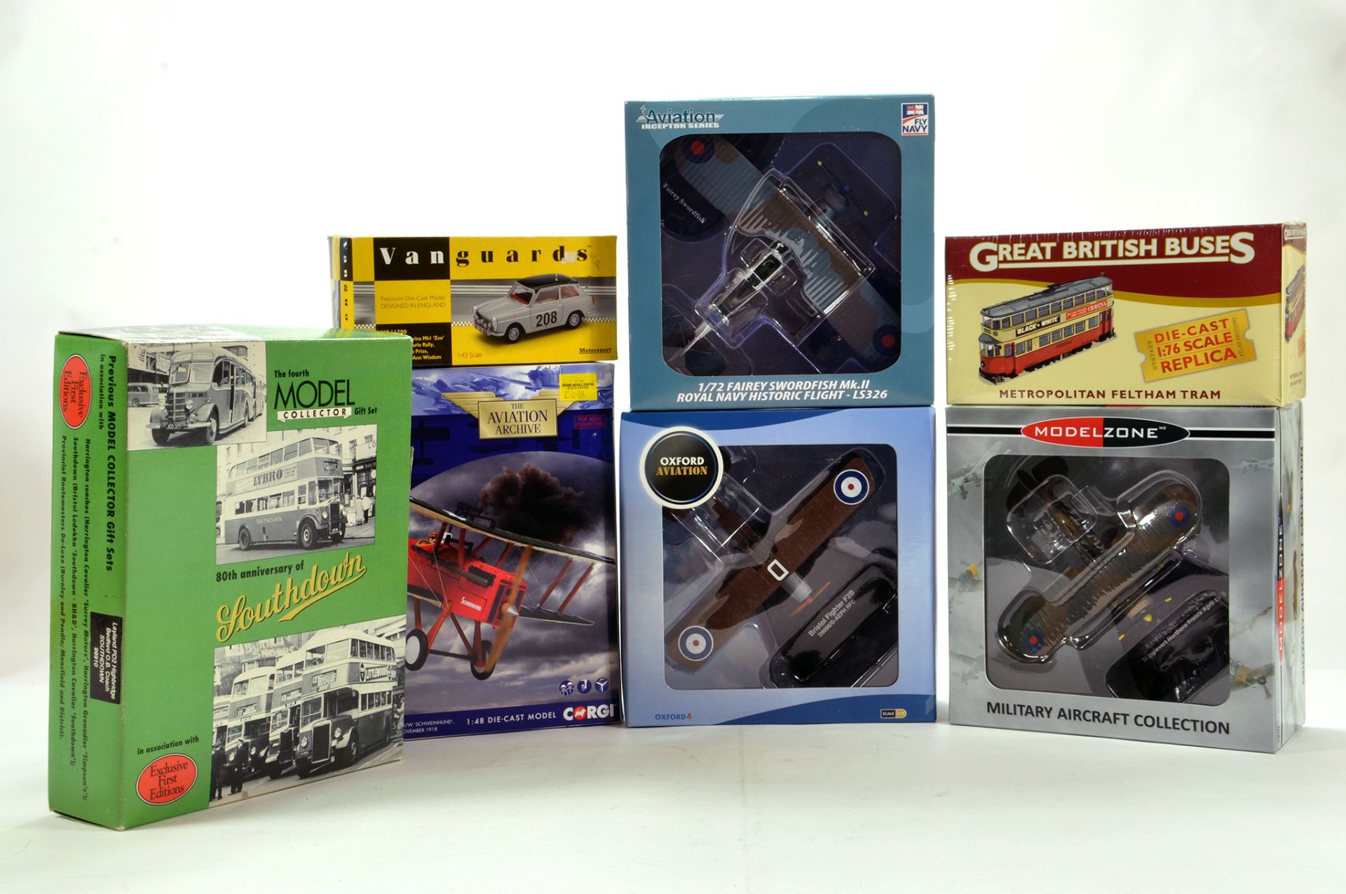 A misc selection of diecast comprising various issues and makers including Corgi and Oxford