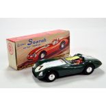 OK Toys 1/24 Scarab Racing Car. Lovely example is NM in E Box.