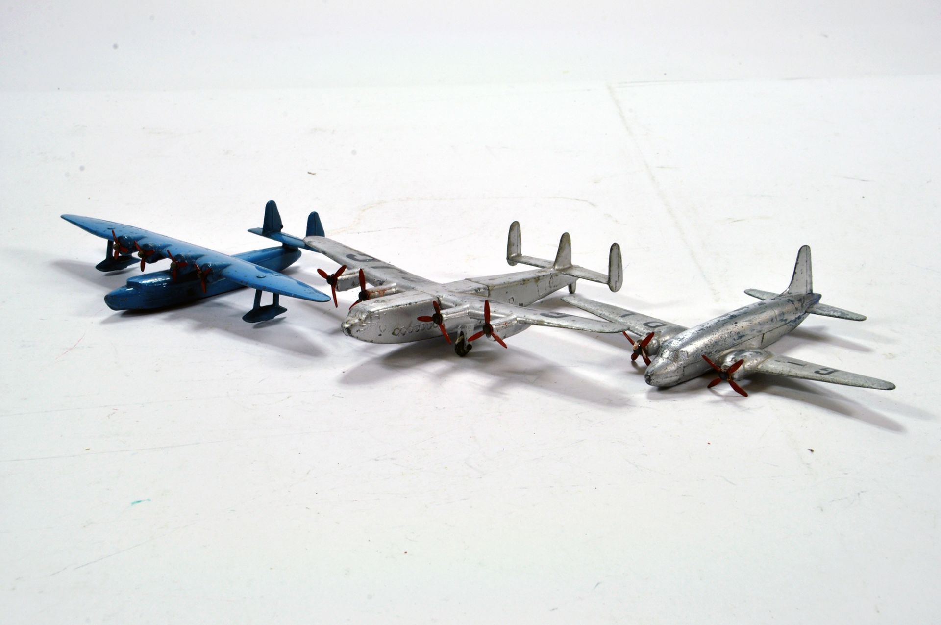 Dinky Trio of Diecast Aircraft. F to G. (3)