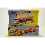 Corgi Diecast Issues comprising Chipperfield Circus Trucks. NM in Boxes. (2)