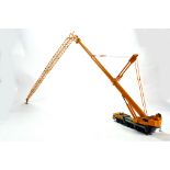 Liebherr 1/50 Mobile Crane diecast model. Assembled and in need of some attention hence G. Box