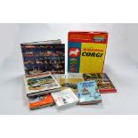 A selection of Toy / Model reference literature books including great book of Corgi (includes