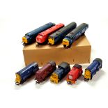 A selection of Triang Hornby Railway Locomotives. Untested. (9)