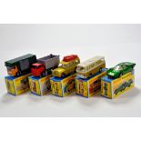 An assortment of Matchbox 1-75 comprising No. 17 Horse Box, 26 Tipper Truck, 12 Safari Land Rover,