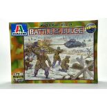 Italeri Plastic model kit in 1/72 comprising Battle of the Bulge. Sealed.