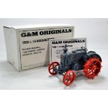 G&M Originals 1/16 Hand Built Issue comprising Marshall 12/20 Tractor on Metal Wheels. Limited