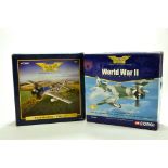 Corgi 1/72 Diecast Aircraft duo Issue comprising No. AA32204 p-51D Mustang Petie 2nd plus No.