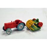 Charbens Model Farm Tractor and Reaper Combination. Original issue displays well hence is VG to E,