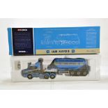 Corgi 1/50 Diecast Truck issue comprising No. CC12801 Scania T Powder Tanker in livery of Ian Hayes.