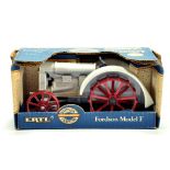 Ertl 1/16 diecast issue comprising Fordson Model F Tractor. VG to E in Box.