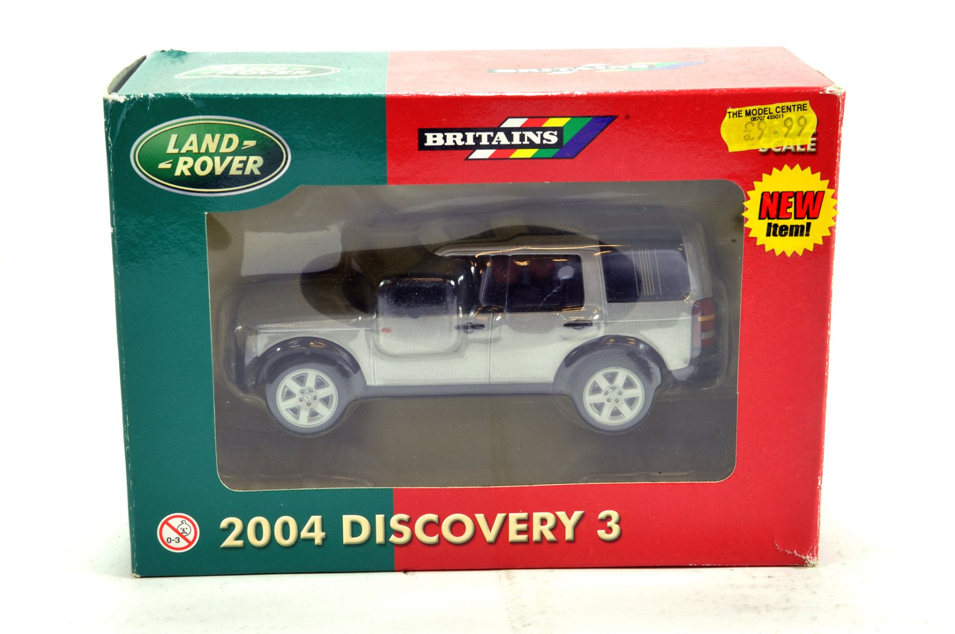 Britains 1/32 Farm issue comprising Land Rover Discovery 3. NM to M in Box.