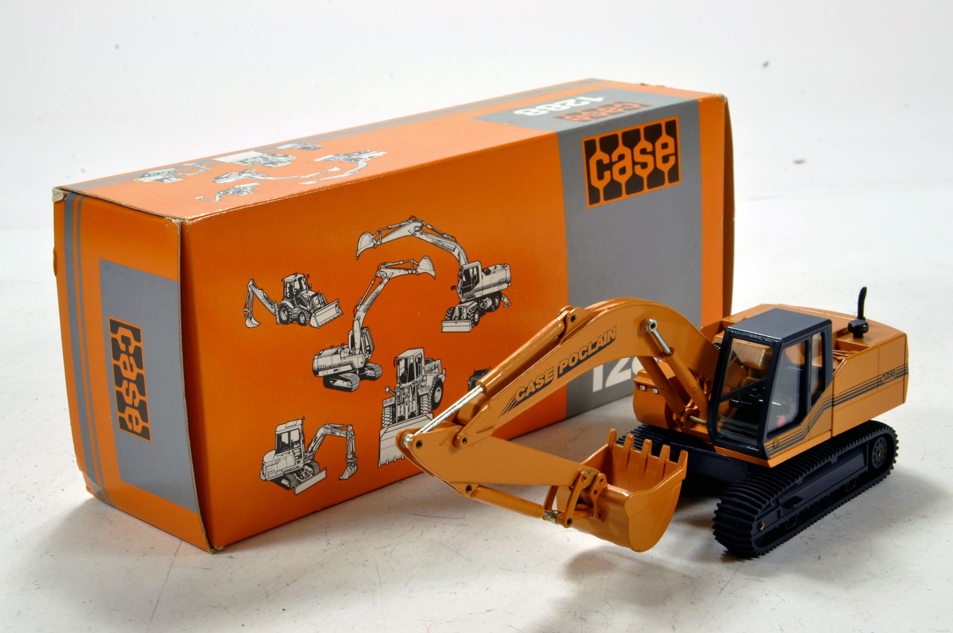 Conrad 1/50 diecast issue comprising No. 2894 Case Poclain 1288 Crawler Excavator. E to NM in Box.