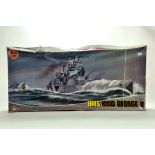 Airfix HMS King George Plastic Model Kit. Complete.