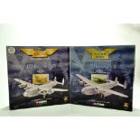 Corgi 1/144 Diecast Aircraft duo Issue comprising No. 47201 Avro York Skyways plus 47206 Avro York