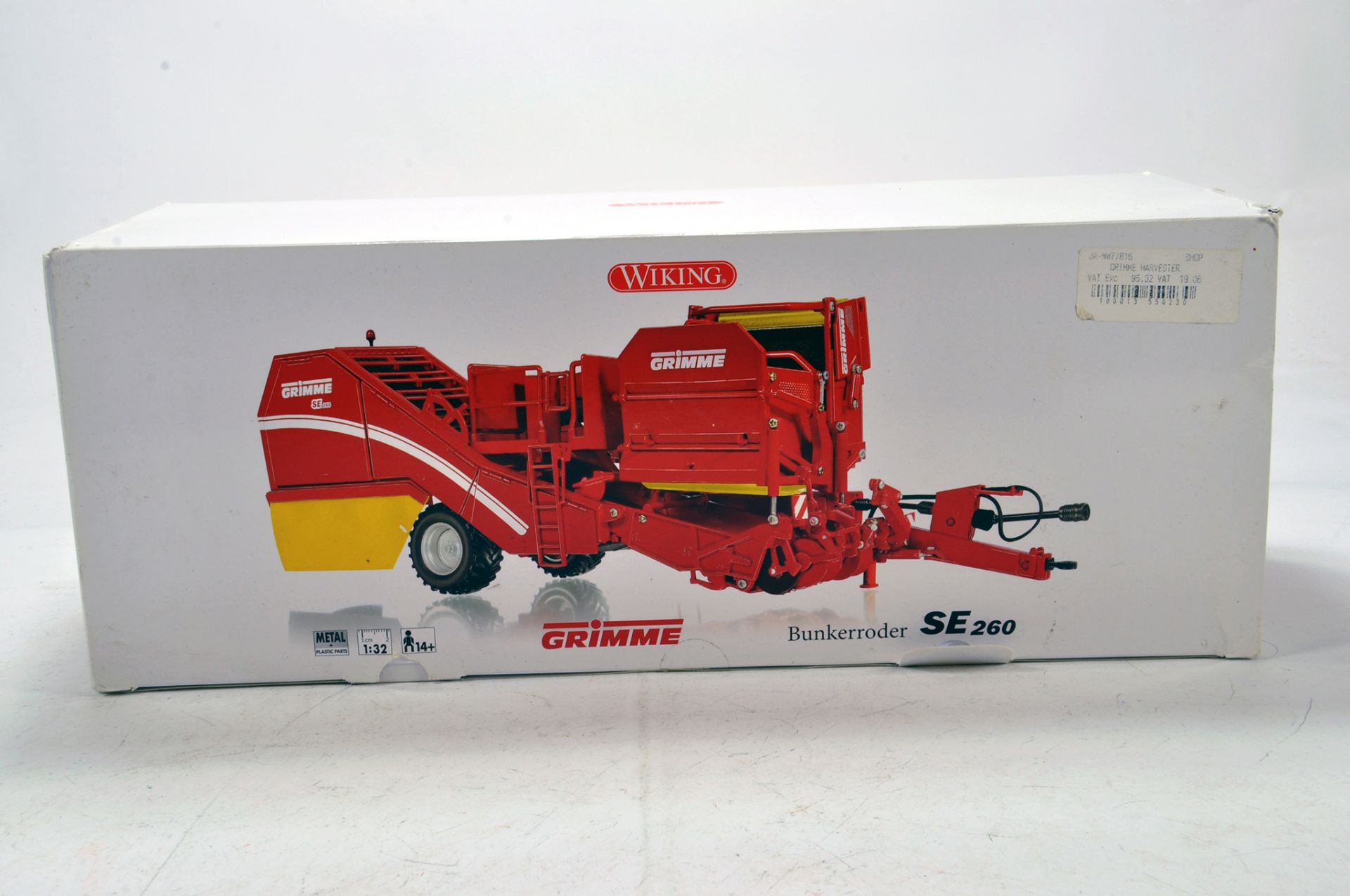 Wiking 1/32 Farm Issue comprising Grimme SE260 Potato Harvester. NM to M in Box.