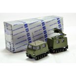 Conrad 1/50 Military issue comprising a (not for general release) tracked articulated Ericsonn Radar