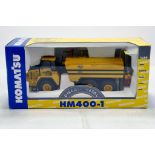 Joal 1/50 Construction Issue comprising Komatsu HM400-1 Water Mining Tanker. E to NM in Box.