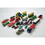 Group of diecast toys including Dinky, Corgi, Matchbox and others. Some interesting issues. F to VG.