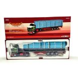 Corgi 1/50 Diecast Truck Issue Comprising No. CC14805 Scania 113 and Pipe Trailer in livery of Fagan