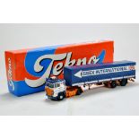 Tekno 1/50 Diecast Truck Issue Comprising Scania 141 Curtain Trailer in livery of Essex