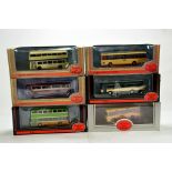 Assortment of 1/76 diecast bus issues comprising various EFE editions. NM to M in Boxes. (6)