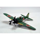 Handbuilt Plastic Impressive Aircraft Model comprising A6M5 ZERO 653-117.