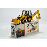 NZG 1/35 diecast construction issue comprising JCB 3CX Excavator Loader. E in Box.