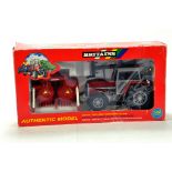 Britains 1/32 Farm Issue comprising Massey Ferguson 3680 and Kemper Attachment Set. NM to M in Box.