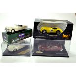 A selection of 1/43 diecast classic cars from various makers including IXO, Vitesse and Corgi. NM to