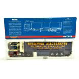 Corgi 1/50 Diecast Truck Issue Comprising No. CC13233 DAF XF Curtainside in livery of Grampian. E to