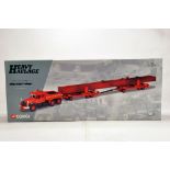 Corgi 1/50 diecast truck issue comprising Heavy Haulage No. 18004 Scammell Contractor and Dyson