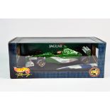 Hot Wheels 1/18 diecast issue comprising Jaguar F1 Car. NM to M in Box.