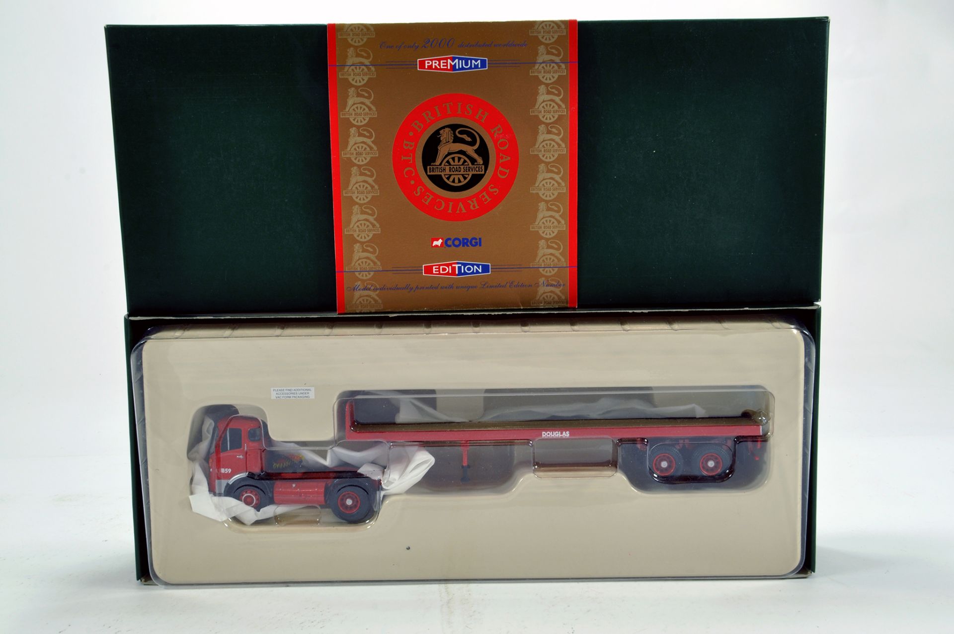 Corgi 1/50 Diecast Truck Issue Comprising Premium issue in livery of BRS. NM to M in Box.