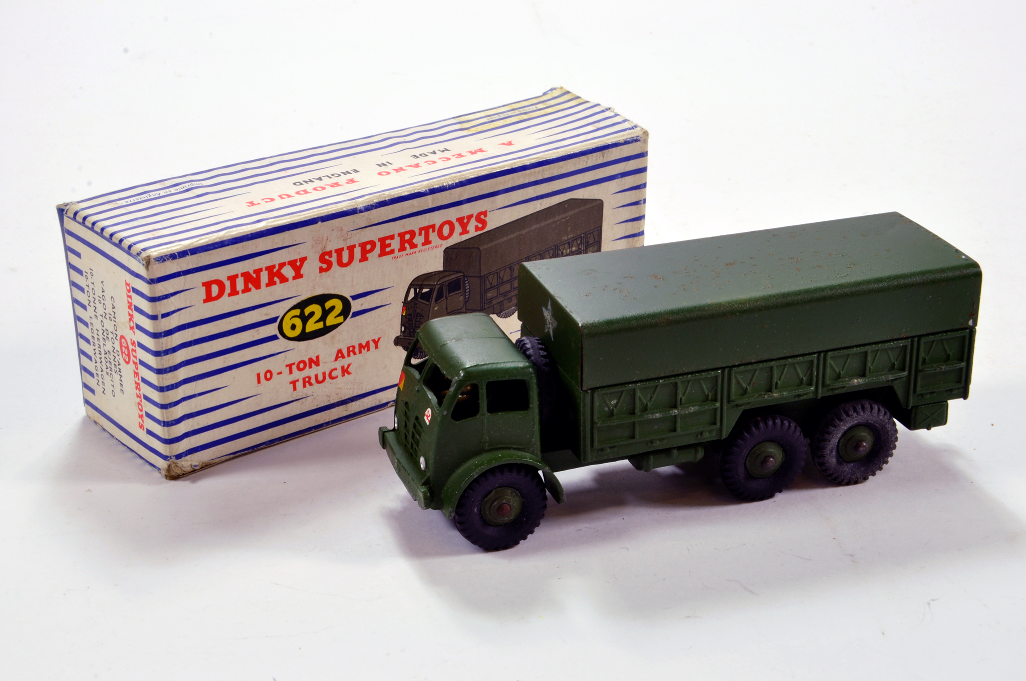 Dinky No. 622 10 Ton Army Truck. VG to E in VG Box.