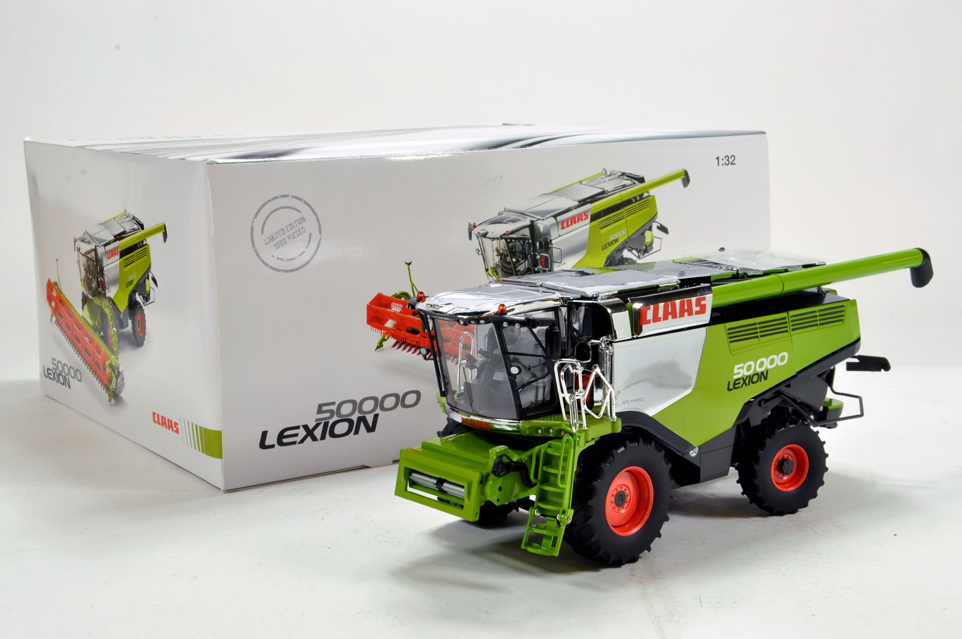 Wiking 1/32 Farm Issue comprising Claas Lexion Combine 50000. Limited Edition. NM to M in Box.
