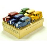 Dinky Pre-war No.28/1 Trade Box (A1008) circa 1938 for 6 Type 2 Delivery Vans, from a private