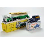 Norev Issue CIJ Saviem BP Tanker plus Classic Toys No. 1 Delivery Van. NM in Boxes. (2)