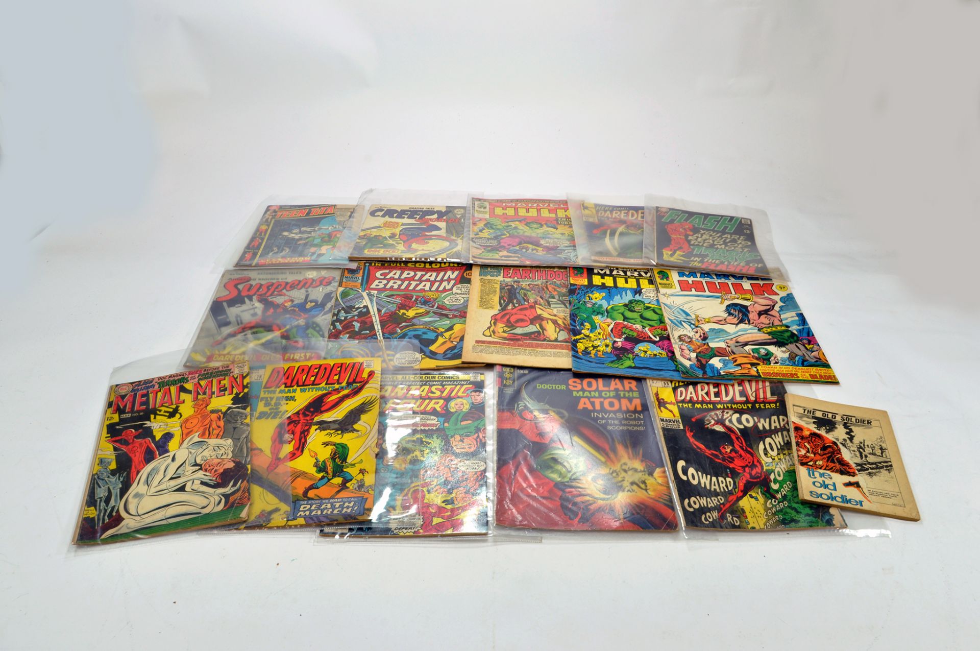 An interesting compilation of retro original early issue comics for various characters including