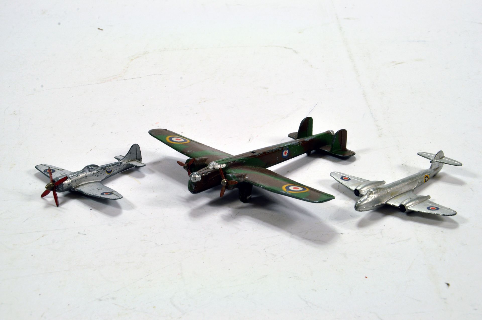 Dinky Trio of Diecast Aircraft. F to G. (3)