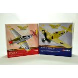 Corgi 1/72 Diecast Aircraft Issue Duo comprising No. AA32212 P-51D Mustang and AA34304 Focke-Wulf. E