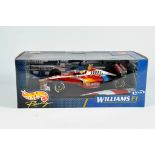 Hot Wheels 1/18 diecast issue comprising Williams FW21 F1 Car. NM to M in Box.