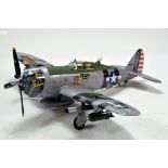 Handbuilt Plastic Impressive Aircraft Model comprising P47D Razorback - Bonnie.